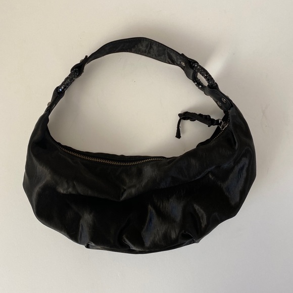 Vintage Express mini slouchy hobo shoulder bag - Picture 4 of 8